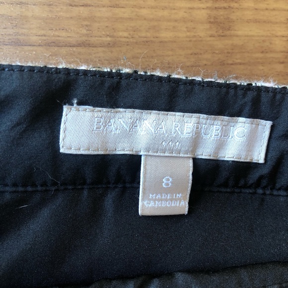 Banana Republic asymmetrical tweed skirt - Picture 4 of 11